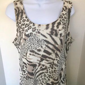 Easy Wear Animal Print Tank Top